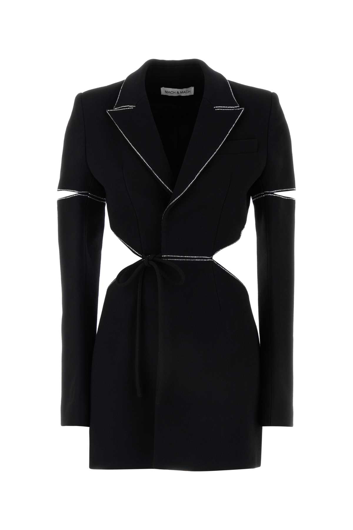 Black Wool Blazer Dress