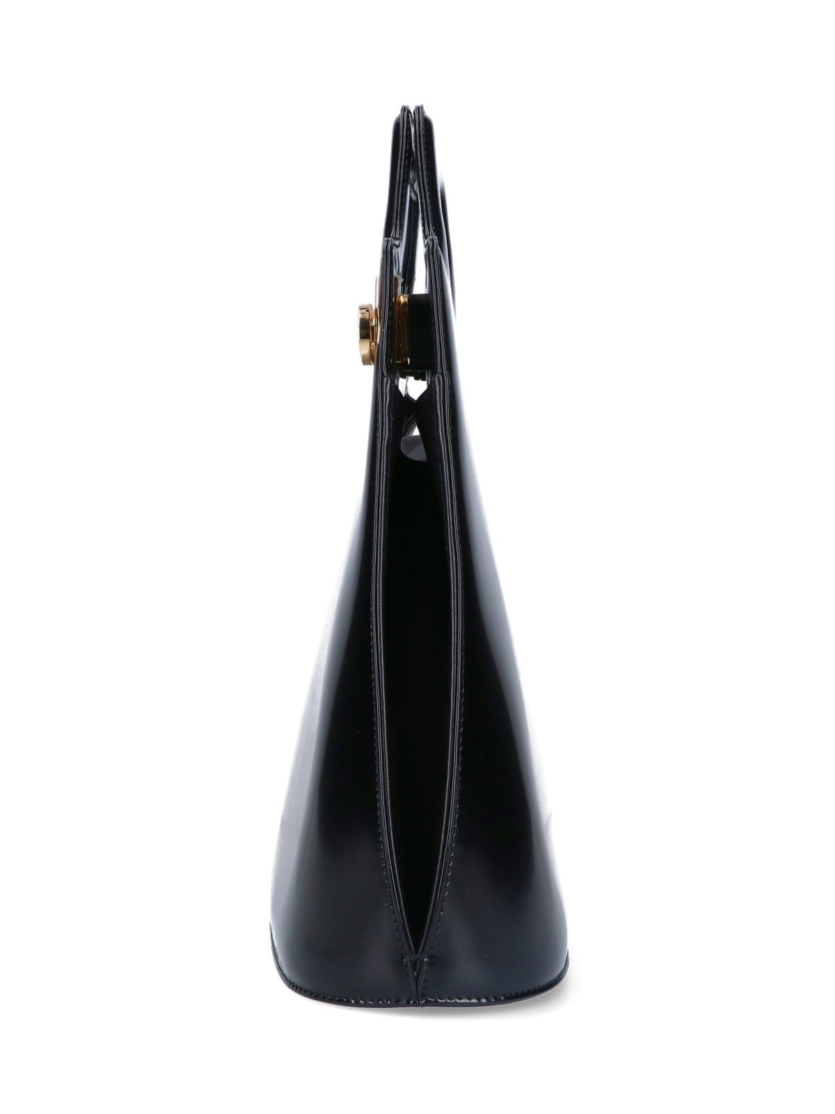 Ferragamo Wanda Handbag In Nero