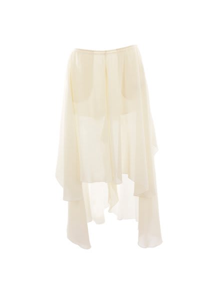 Chloé Asymmetric Midi Skirt