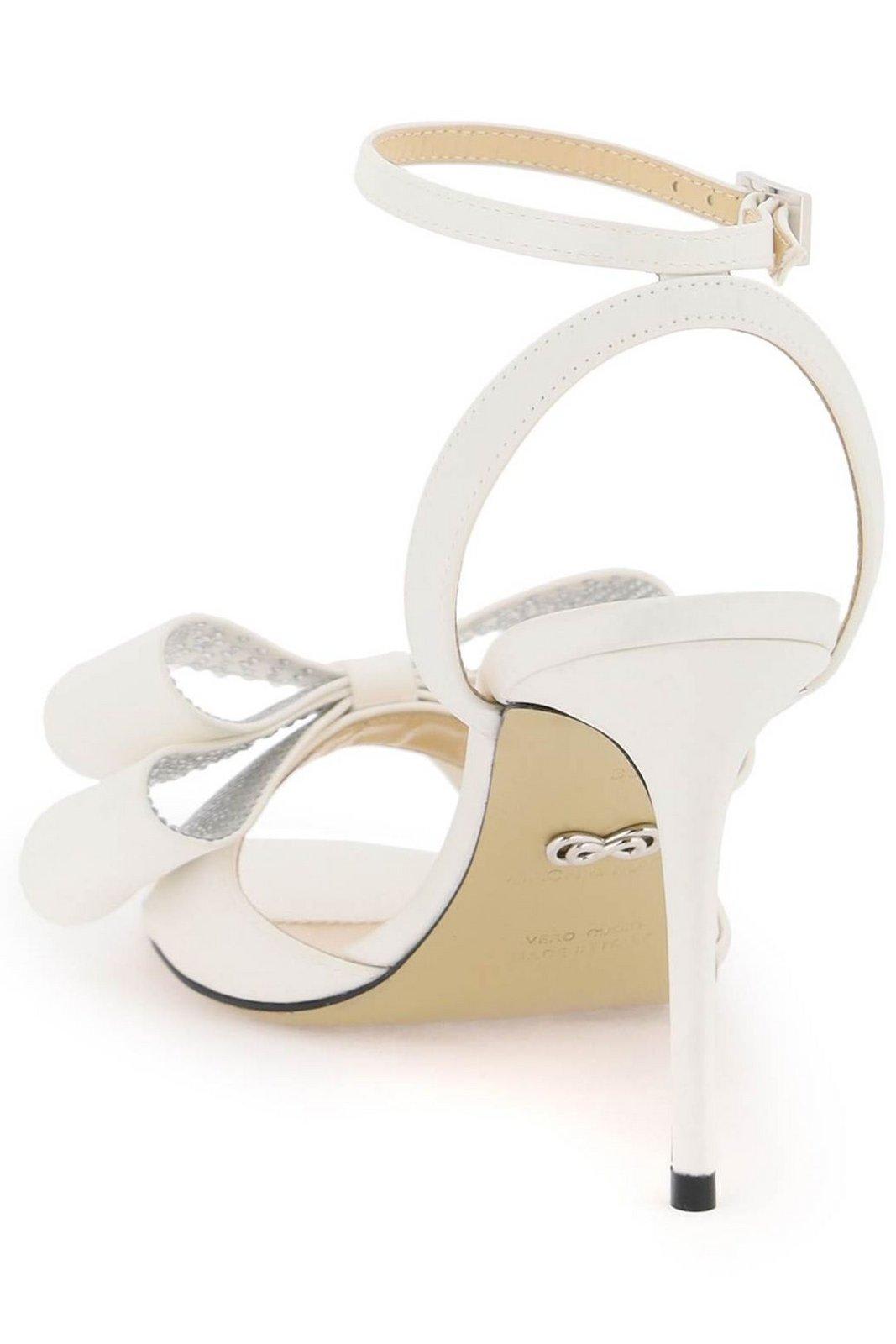 Shop Mach &amp; Mach Le Cadeau Double-bow Sandals In White