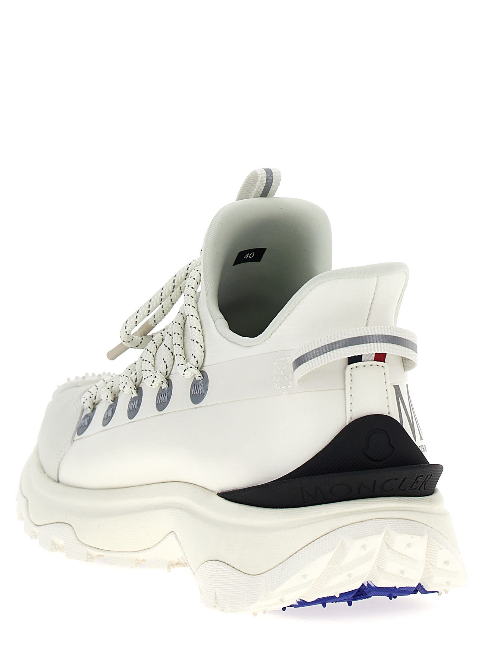 Shop Moncler Trailgrip Lite 2 Sneakers In White