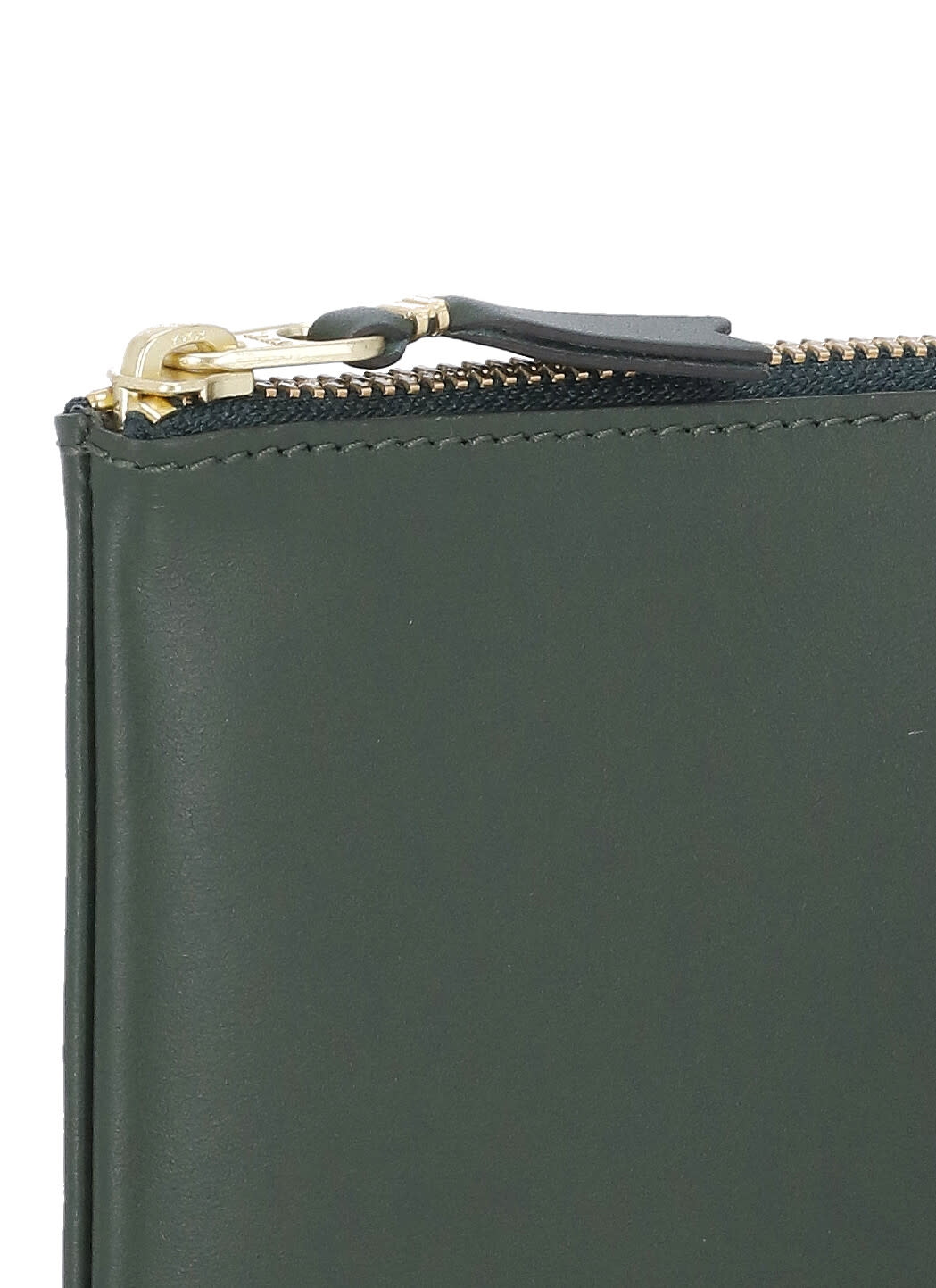 Comme Des Garçons Wallet Classic Zip Wallet In Green