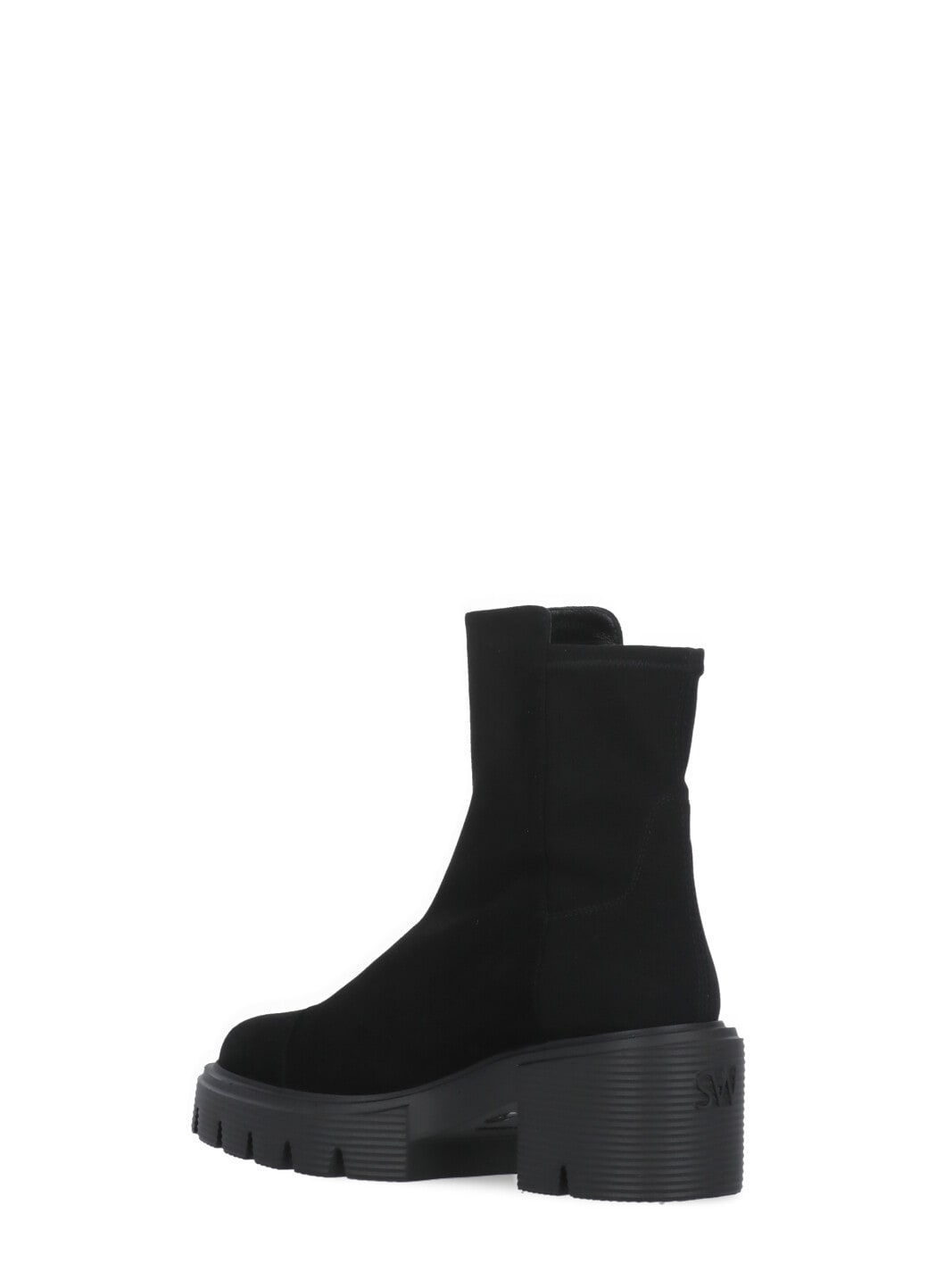 Shop Stuart Weitzman 5050 Soho Boots In Black