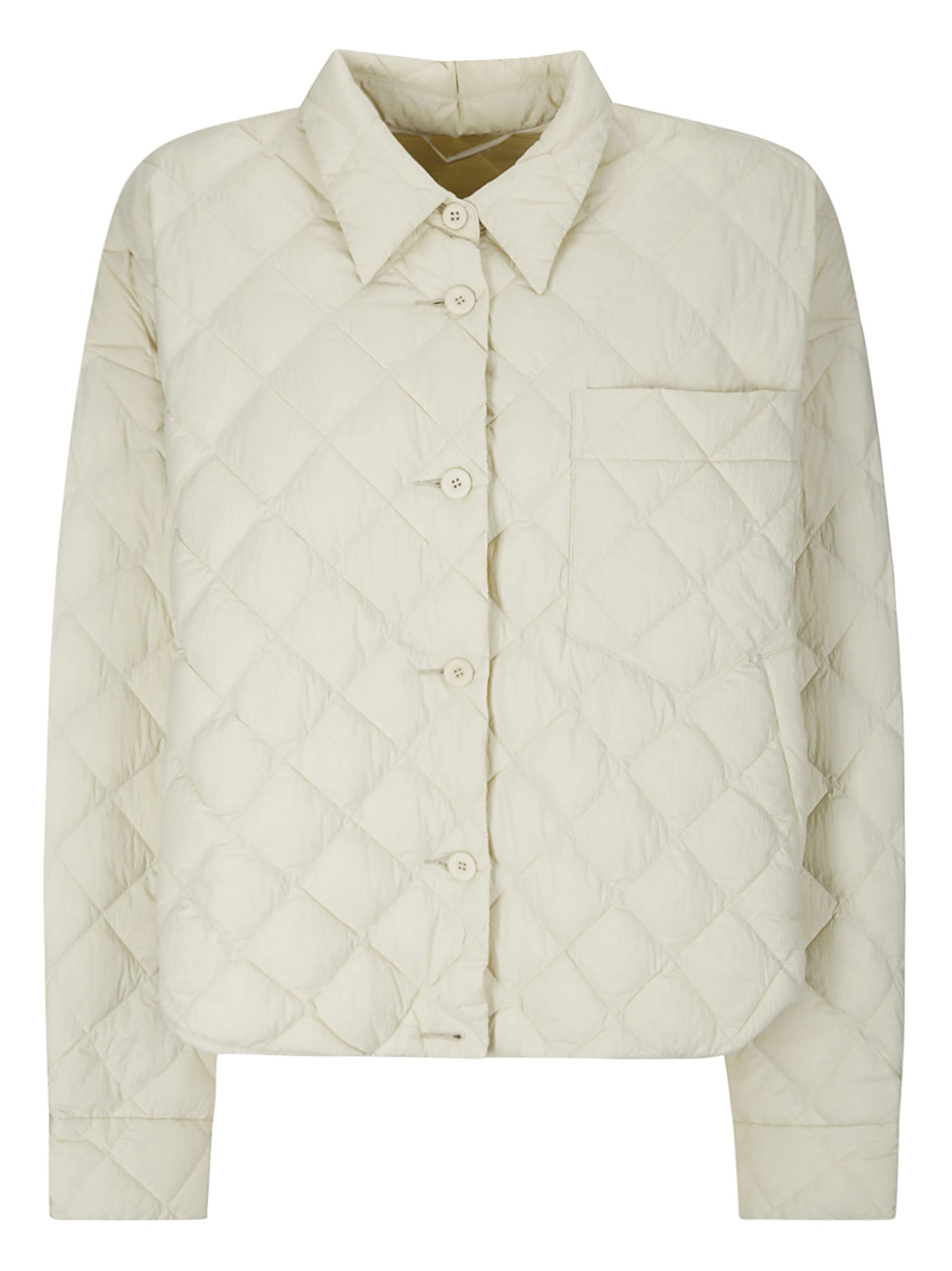 Shop Jnby Down Jacket In Stone