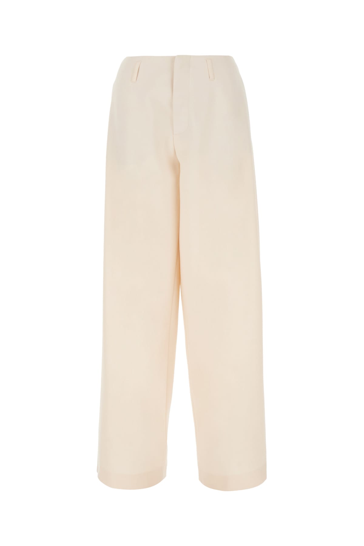 Philosophy Di Lorenzo Serafini Pastel Pink Stretch Polyester Blend Pant In Avorio