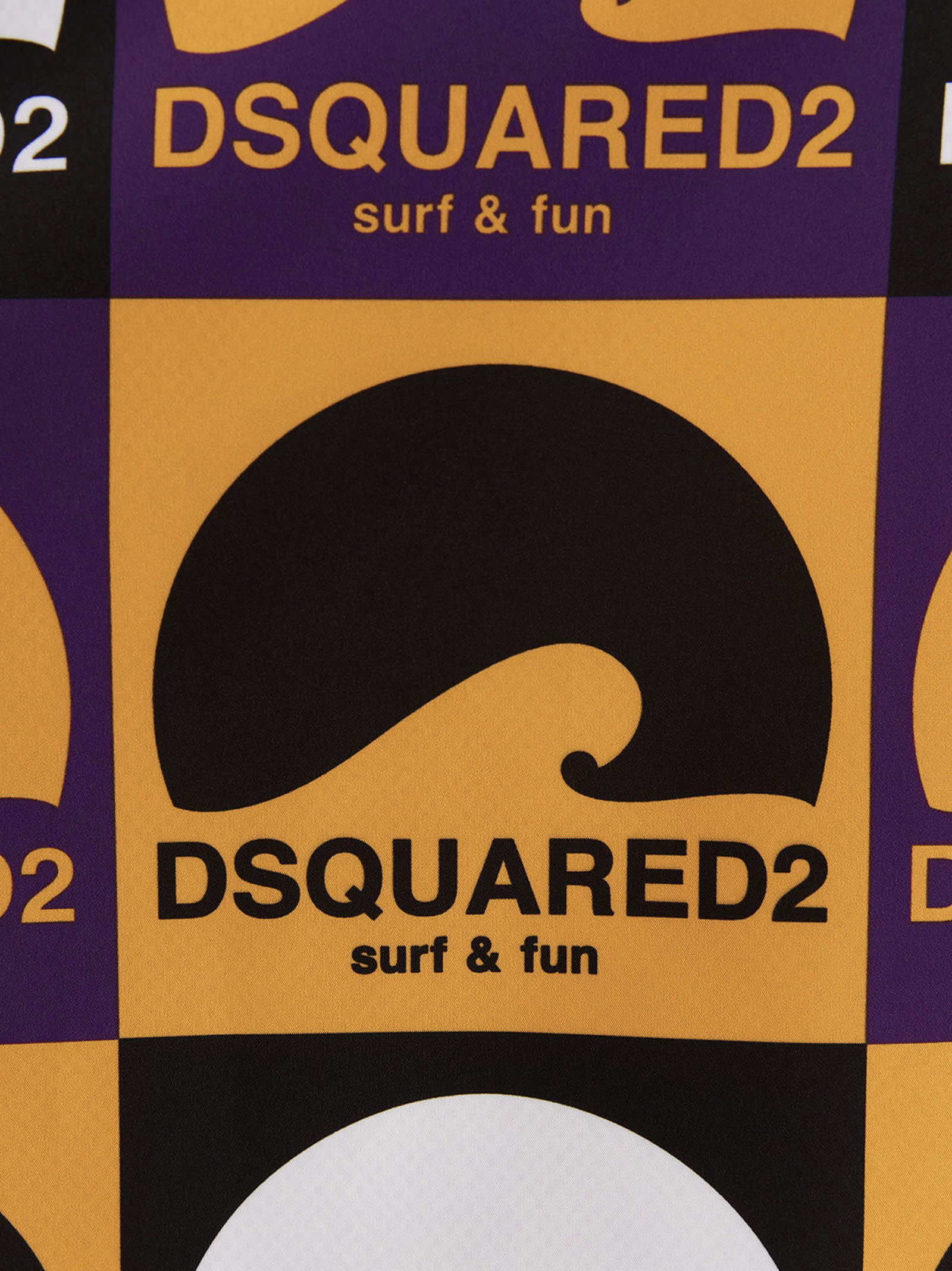 Shop Dsquared2 D2 Surf&fun K-way In Multicolor