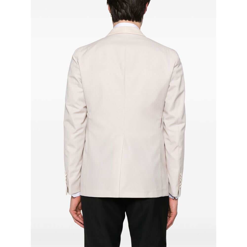 Tagliatore Jackets Neutral In Neutral
