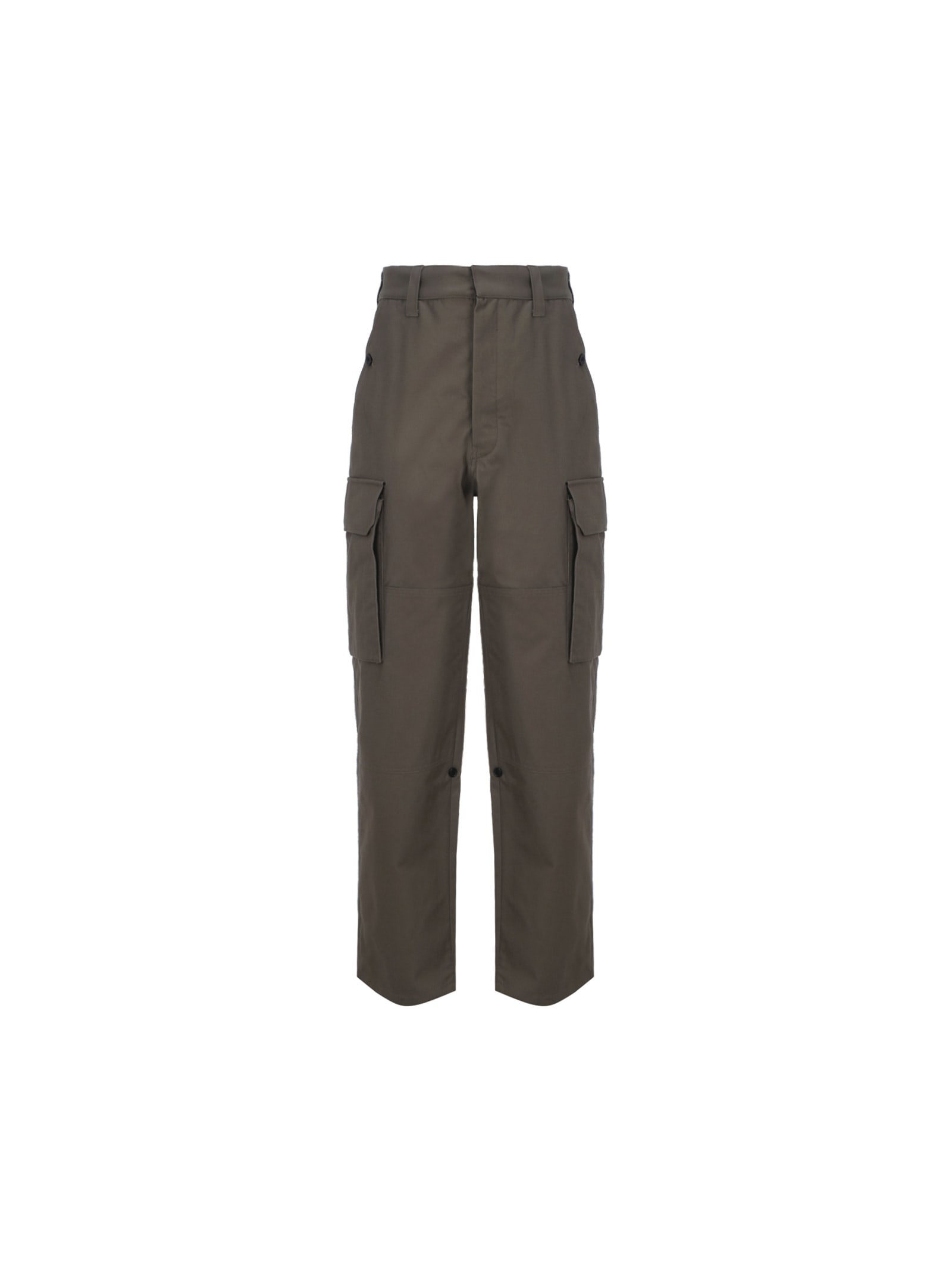 Military Cargo Pant In Military Green