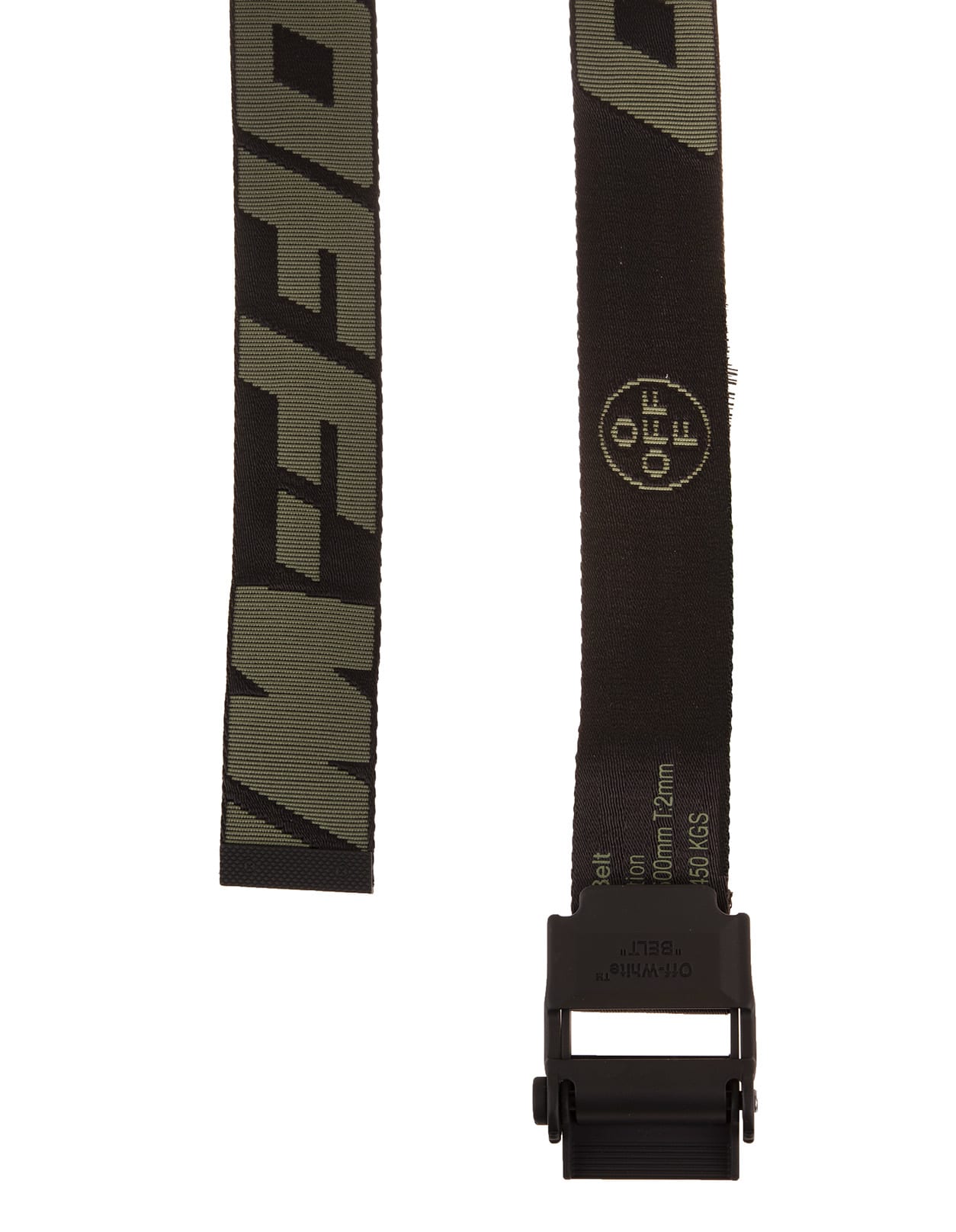 Off-white Green And Black Man 2.0 Industrial Belt | ModeSens