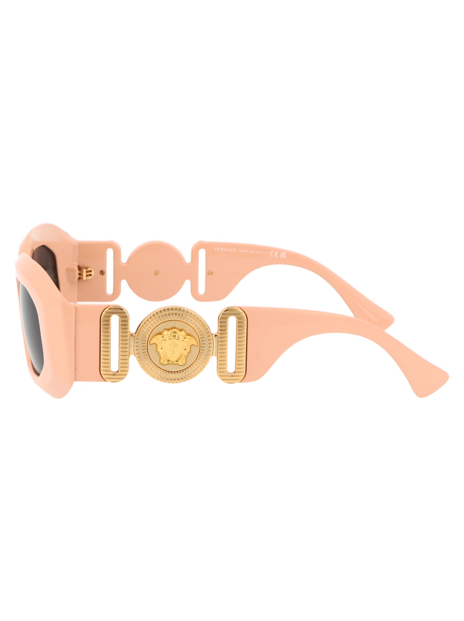 Shop Versace 0ve4425u Sunglasses In 536387 Pink