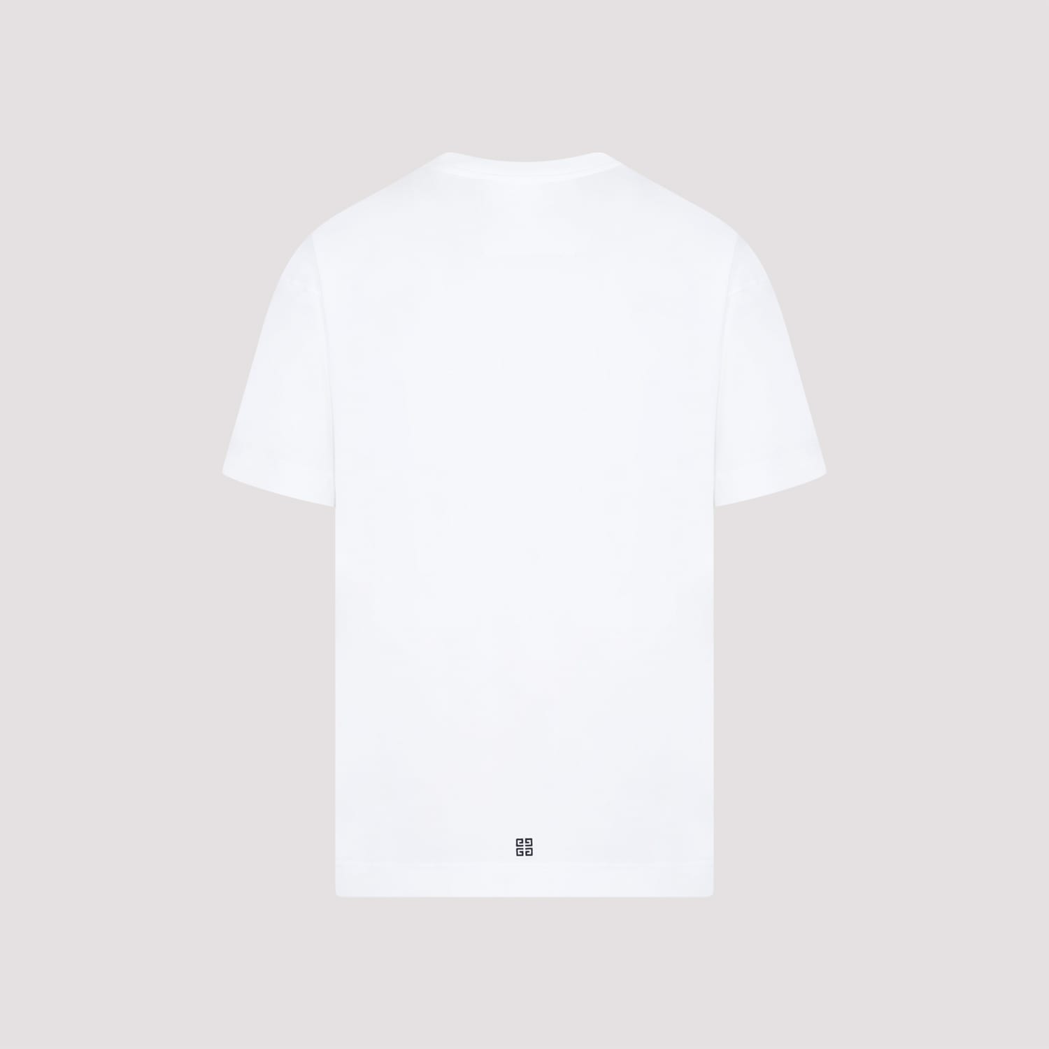 Shop Givenchy Casual Short Sleeve Front Pocket Base T-shirt In White