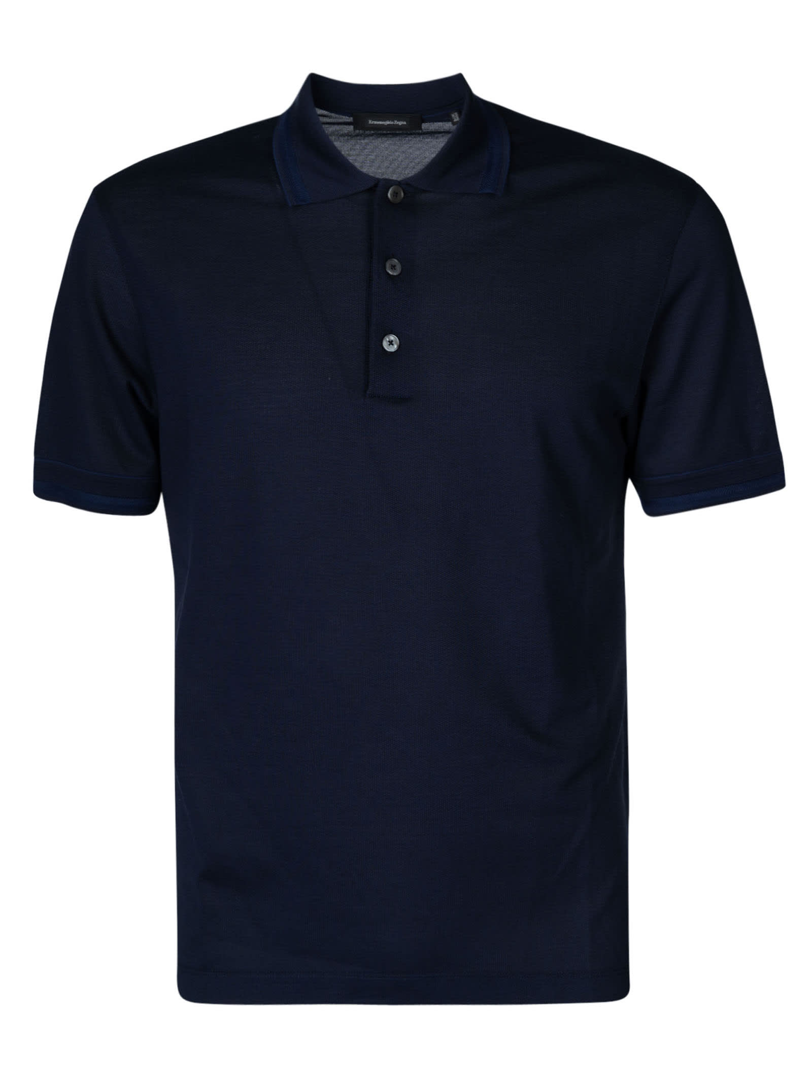Ermenegildo Zegna Short-sleeve Polo Shirt