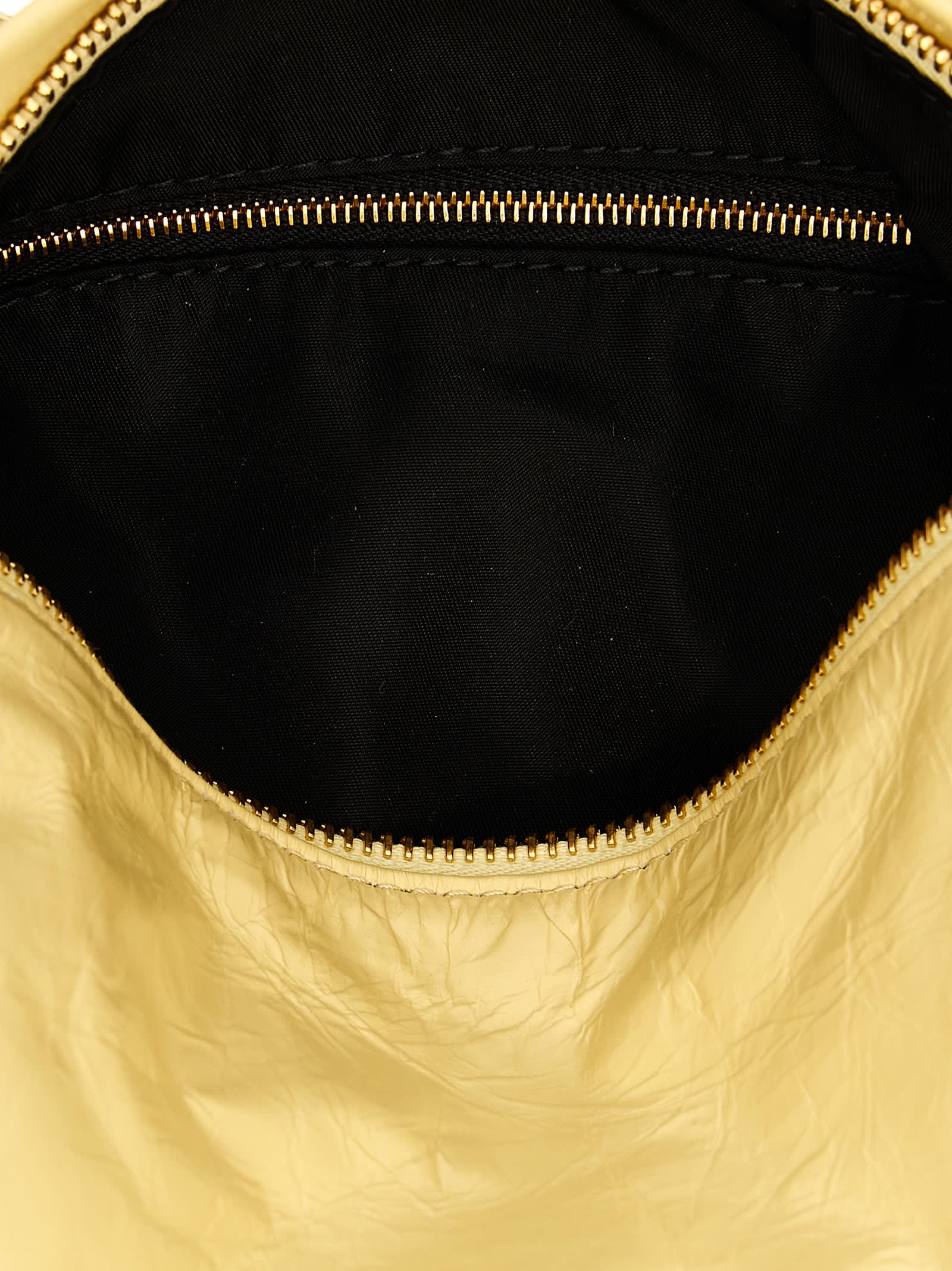 Shop Jil Sander Cushion Small Shoulder Bag In Yellow