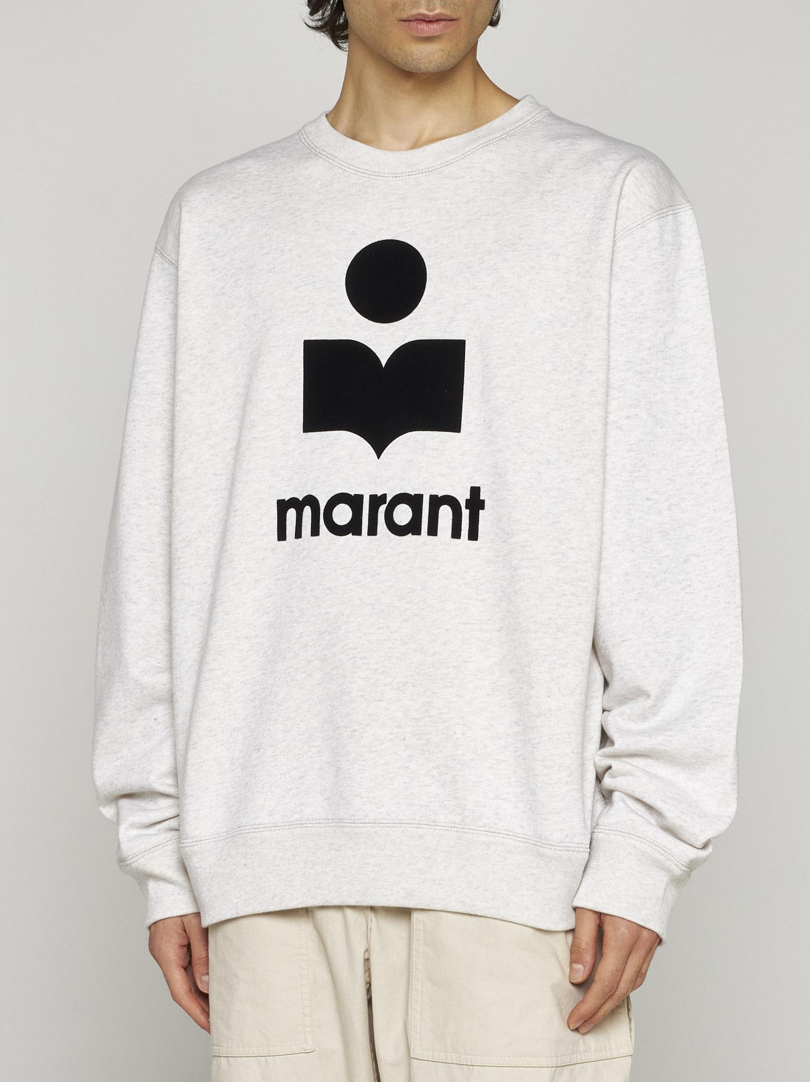 Shop Isabel Marant Mikoy Cotton-blend Sweatshirt