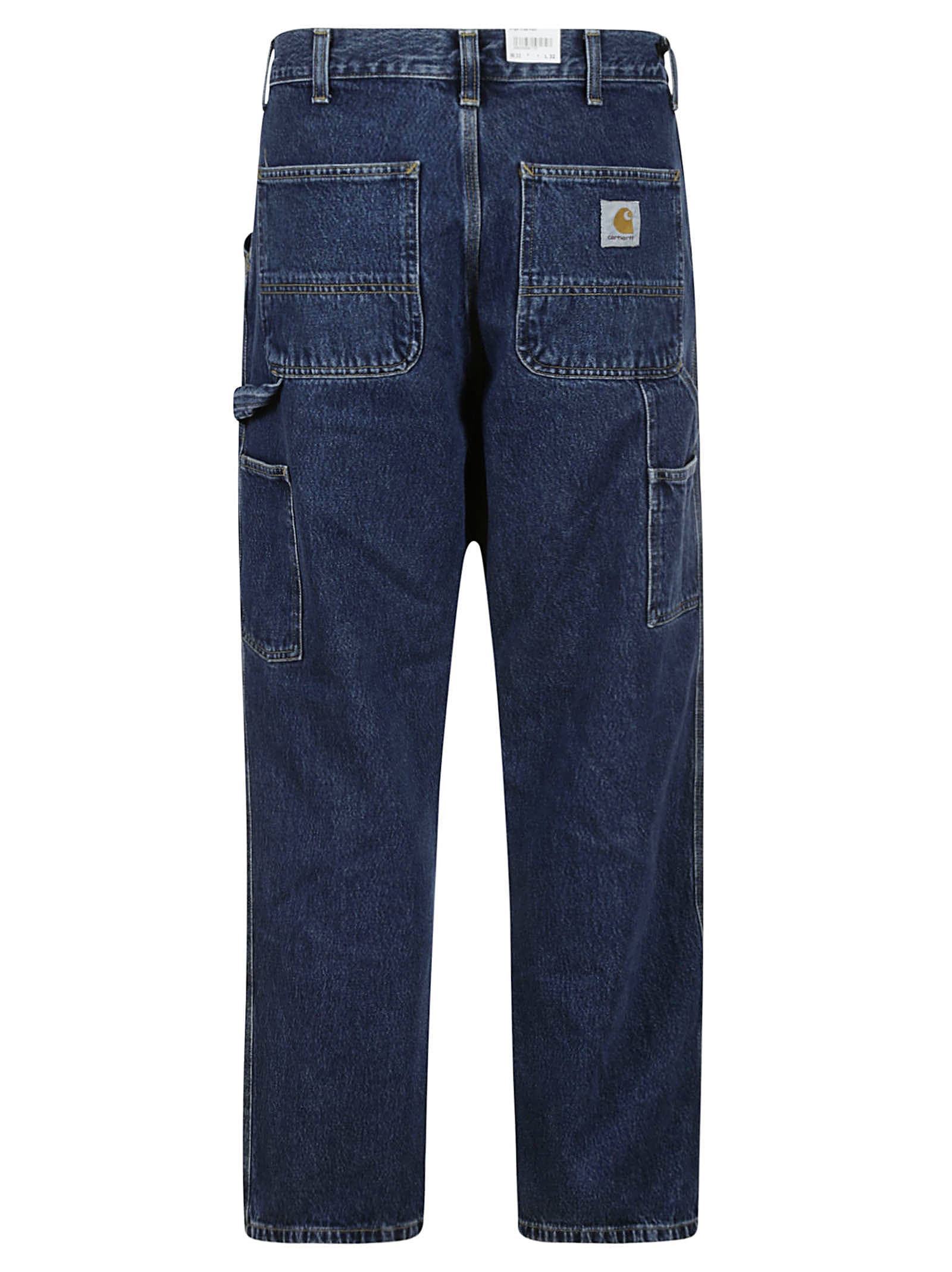 Carhartt Single Knee Pant Smith Denim In Blue