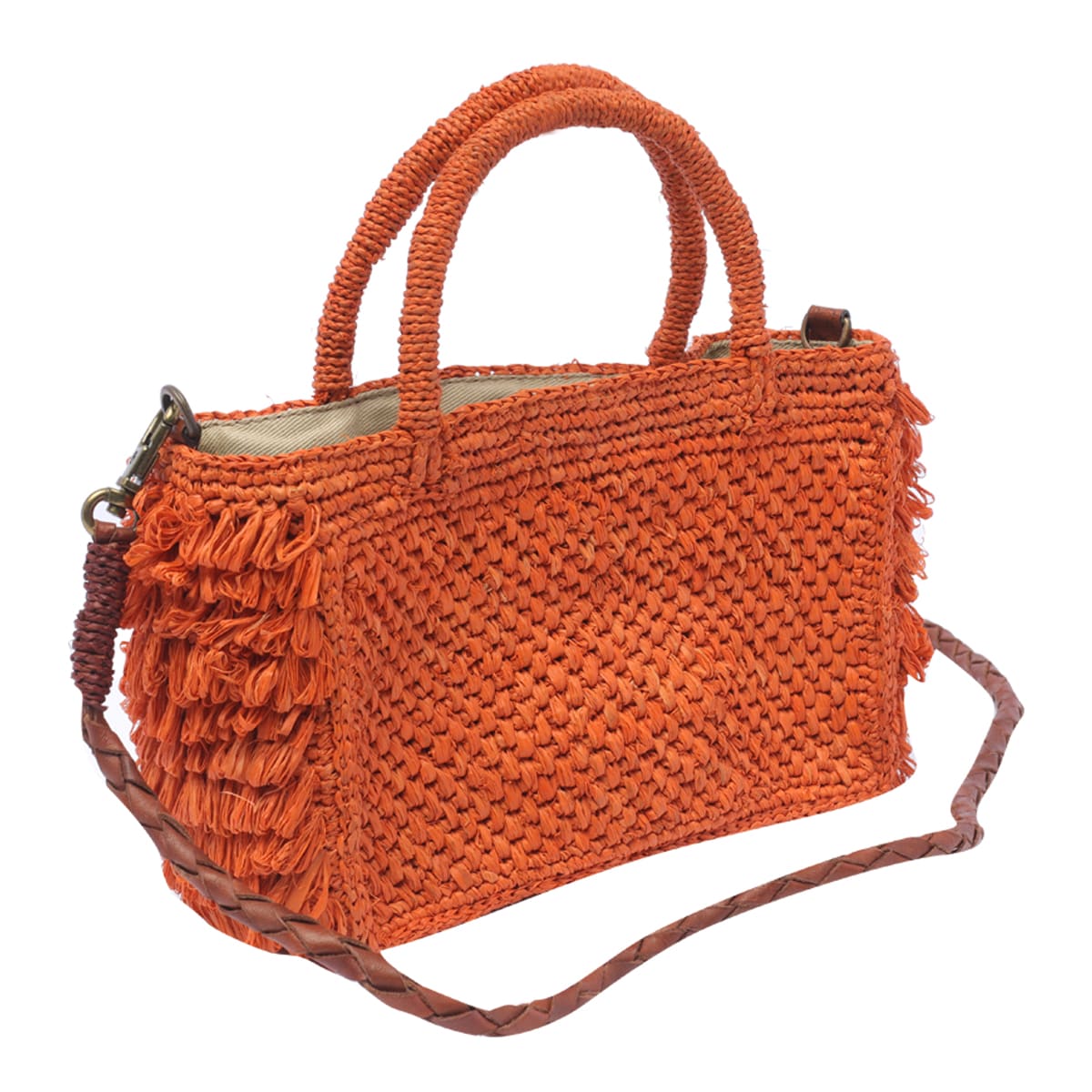 Shop Ibeliv Cocktail Handbag In Orange