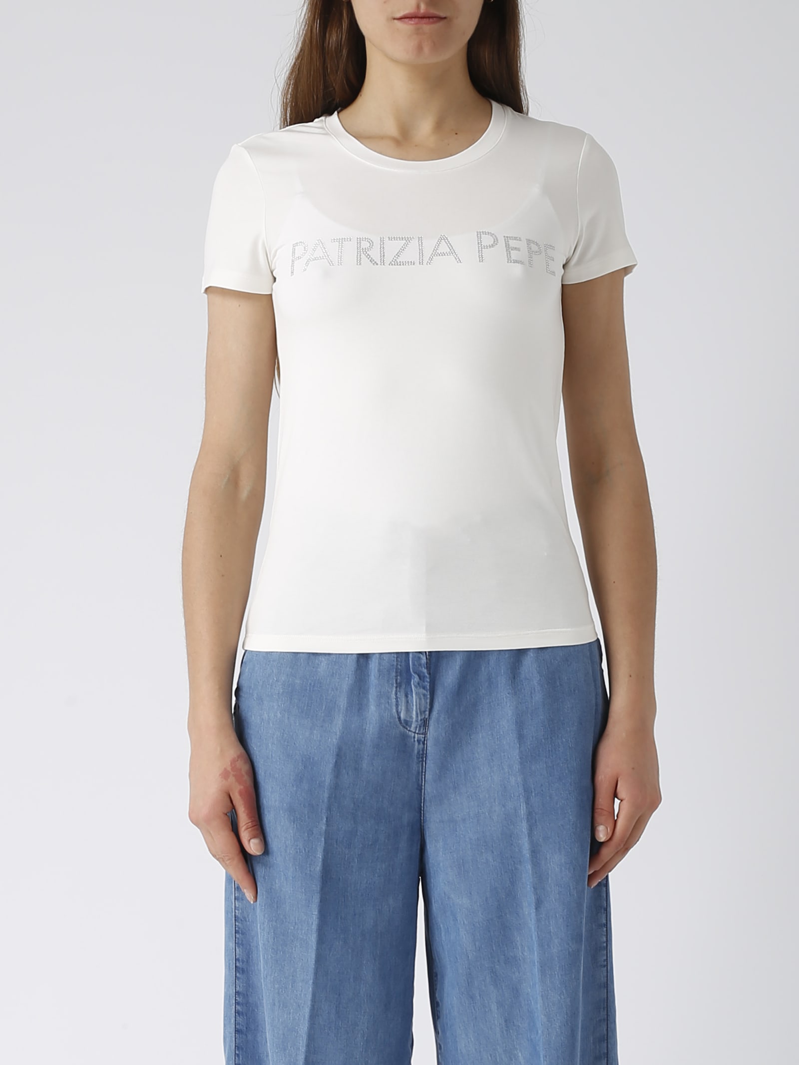 Patrizia Pepe T-shirt T-shirt In Bianco