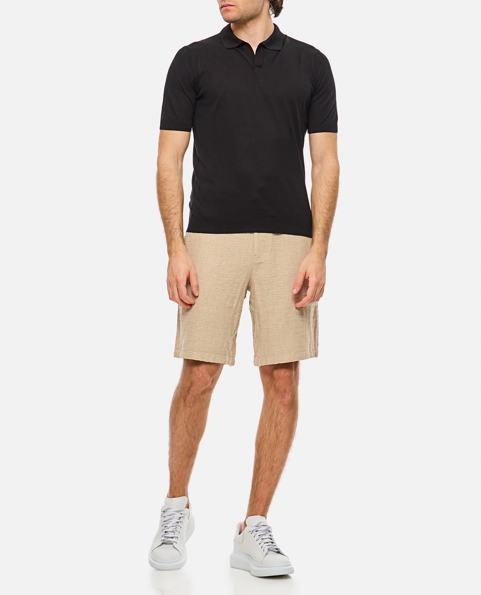 Shop Tagliatore Polo In Black