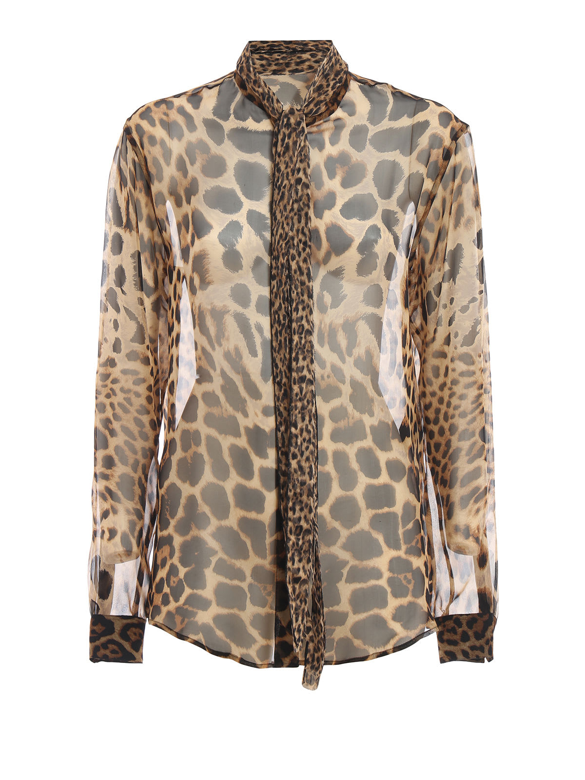 Saint Laurent Saint Laurent Leopard Print Shirt - Leopard - 10823622 ...