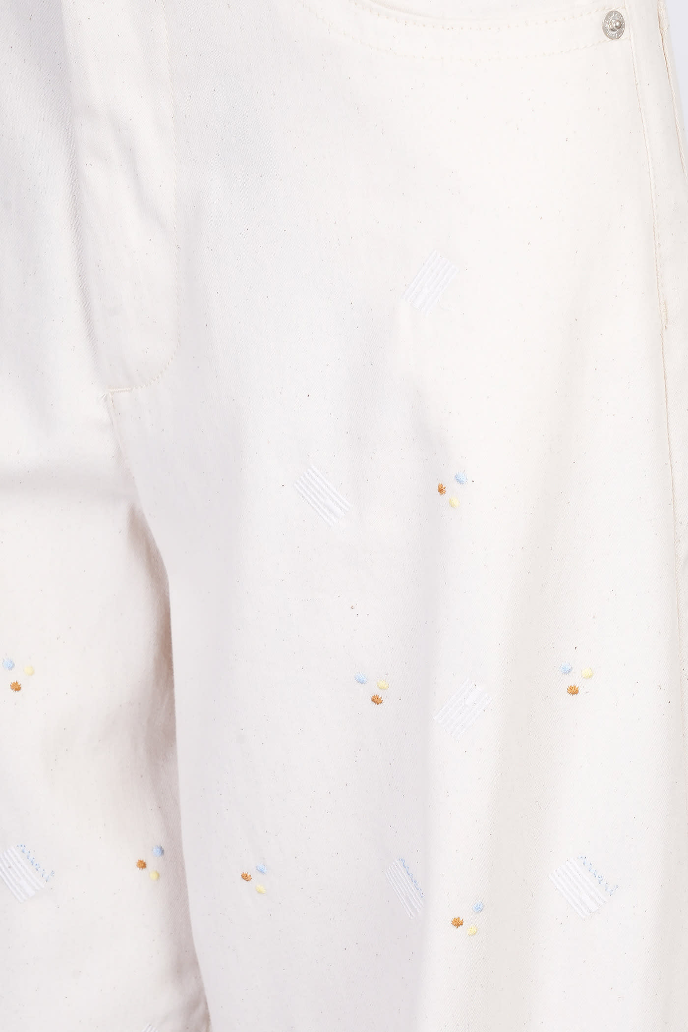 Marni Pants In Beige Cotton