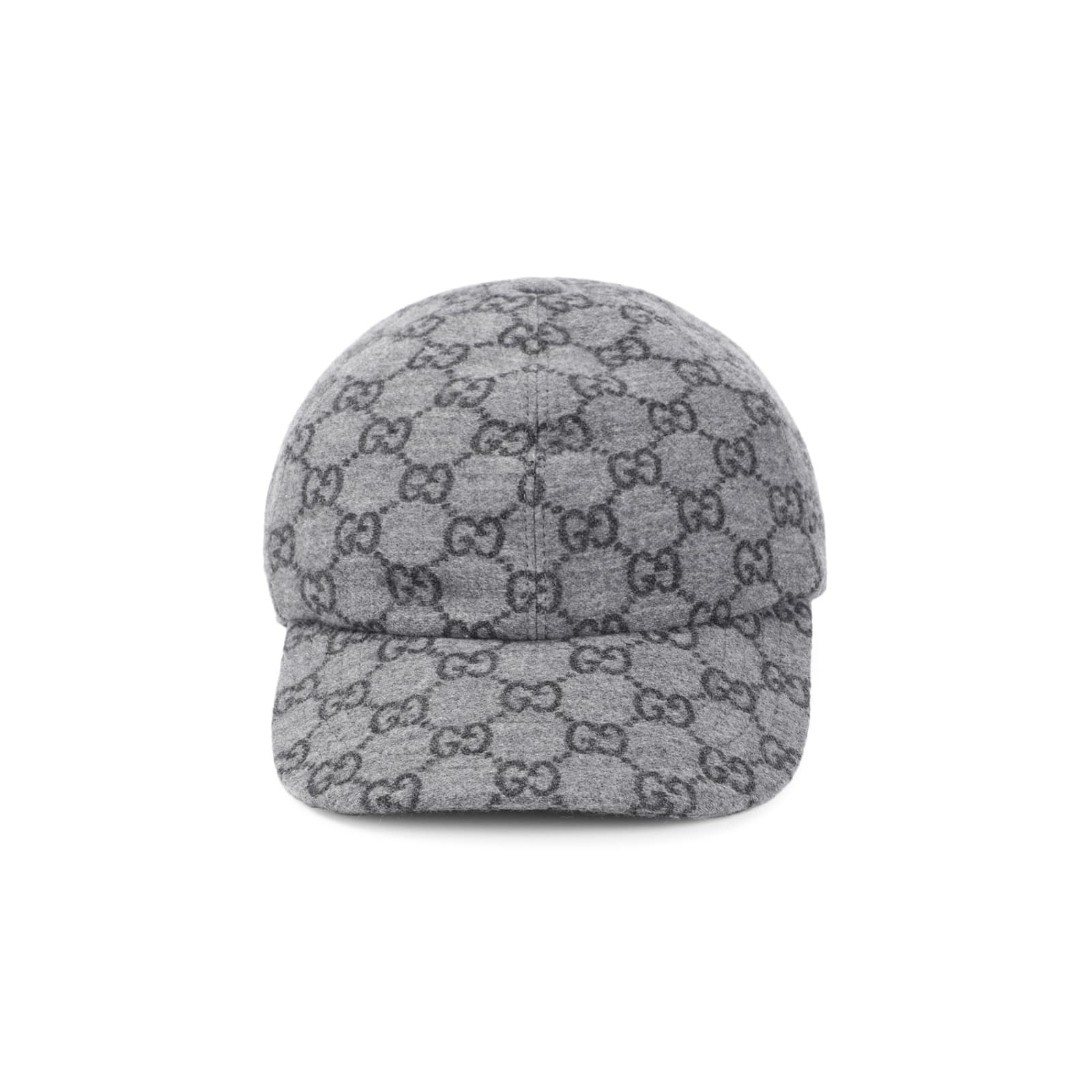 Shop Gucci M Dailly Hat In Grey Dark Grey