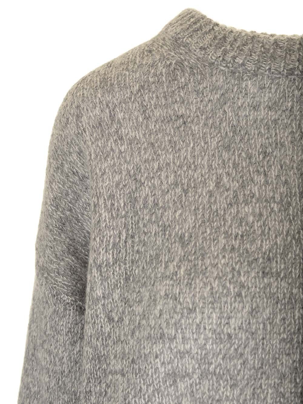 Lisa Yang Mira Cashmere And Silk Sweater In Grey