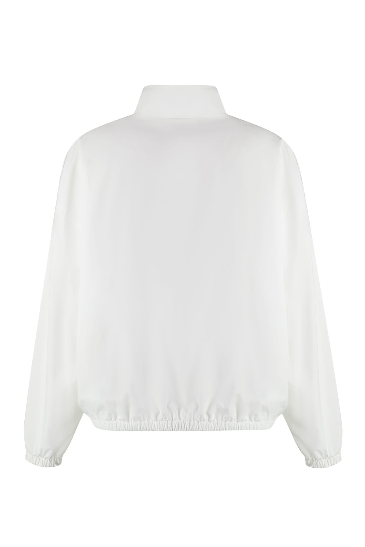 Shop Alexander Wang Techno Fabric Jacket In White