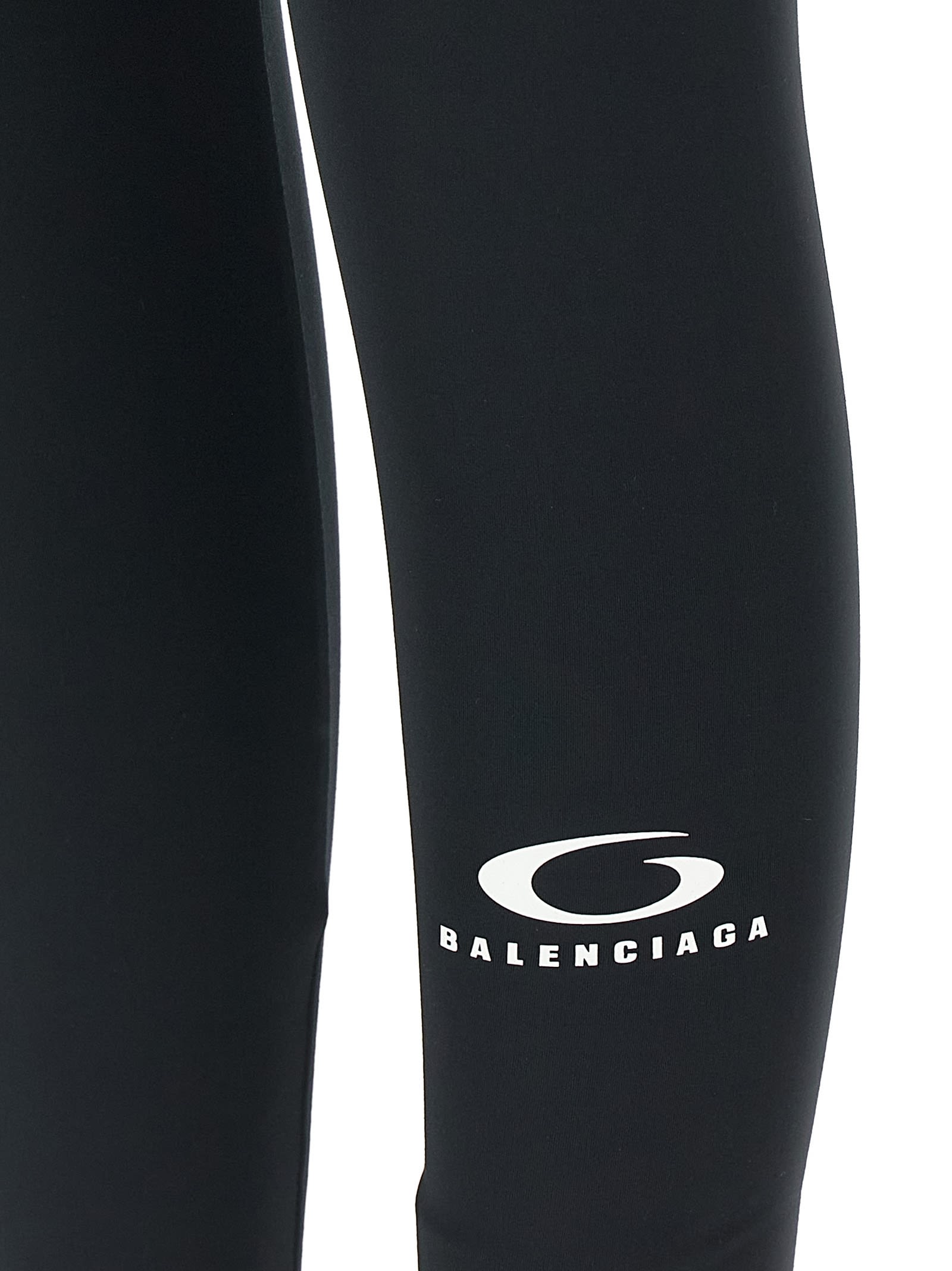 Balenciaga Black Under Armour Edition Layered Leggings In Black