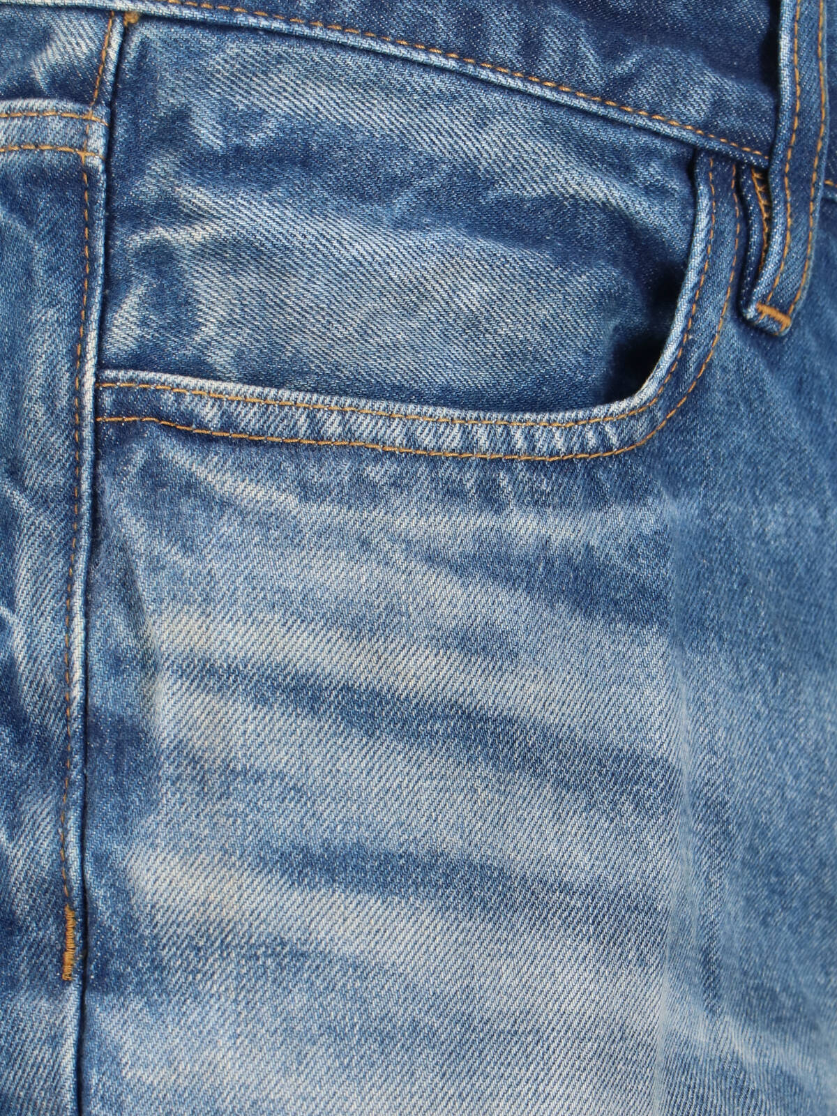 Fear Of God Straight Five-pocket Trousers Featuring Belt Loops In Blue
