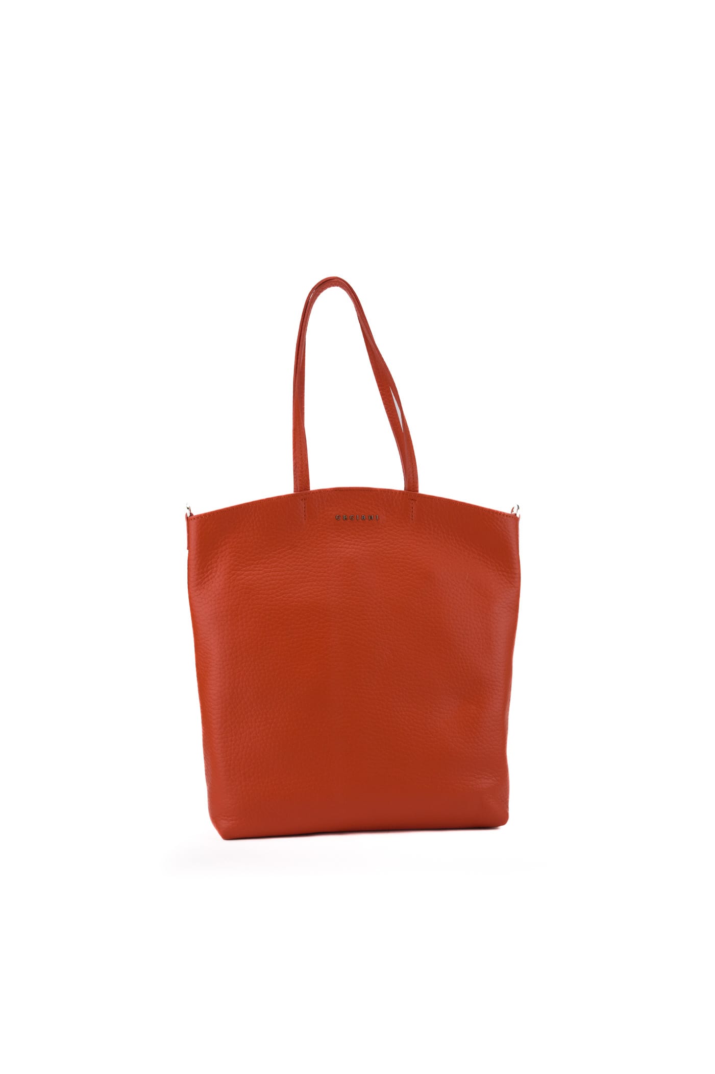 Shop Orciani Ladylike M Soft Medium Bag In Papavero