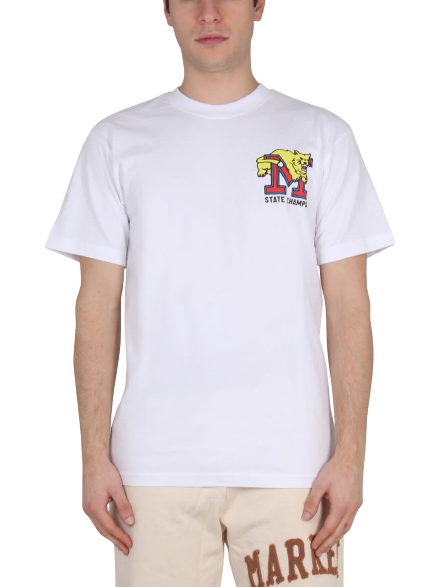 Shop Market T-shirt State Champs In White