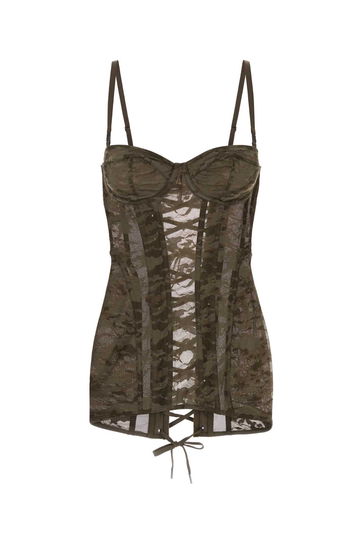 Mud Stretch Lace Diesel X Savage X Fenty Camo Bodice