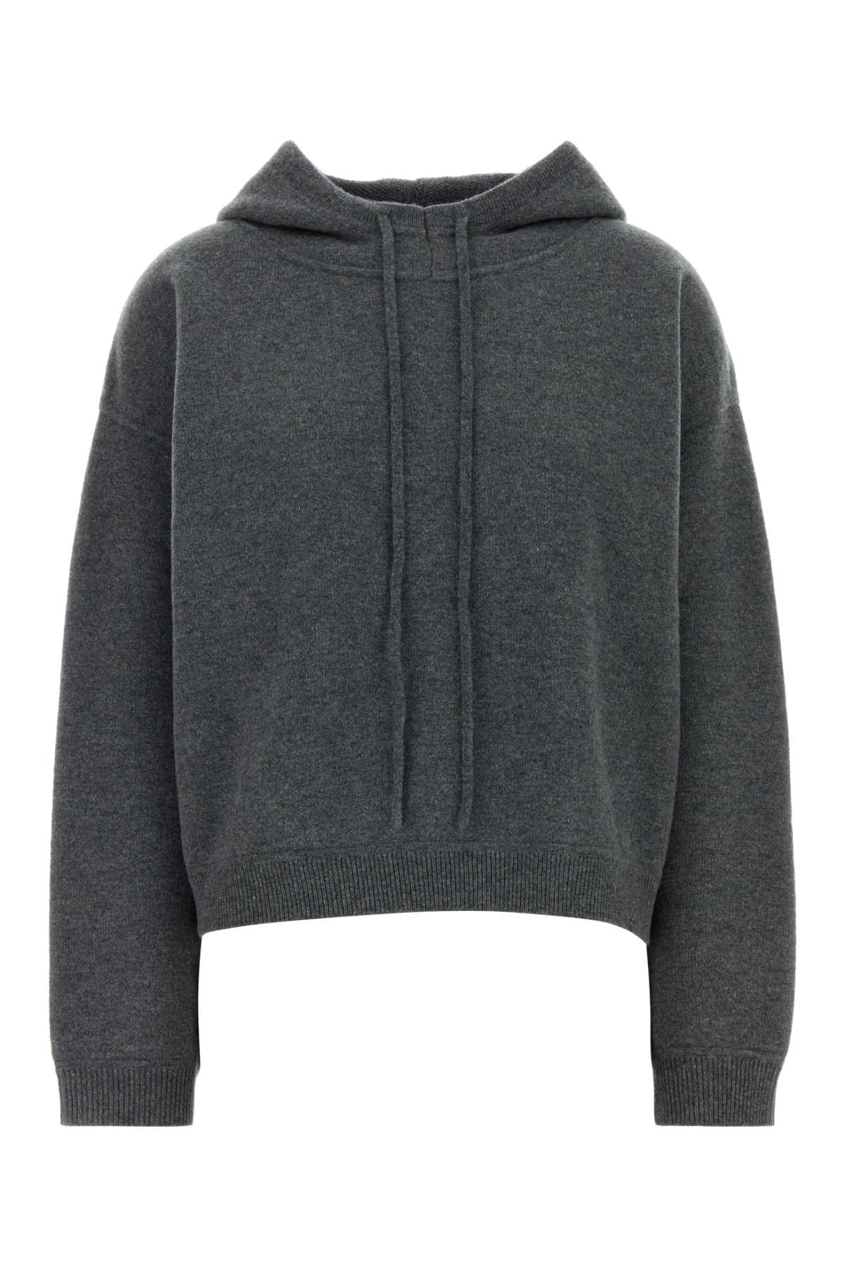 Loulou Studio Charcoal Cashmere Oversize Sarla Sweater In Gray
