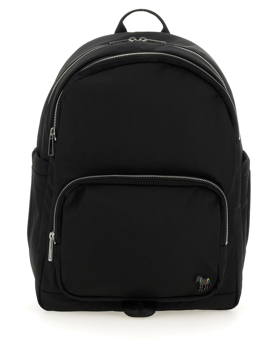 Shop Ps By Paul Smith Nylon Backpack In Black