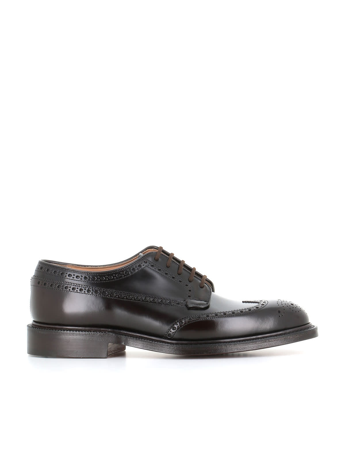 Shop Church's Brogues Grafton In Ebony