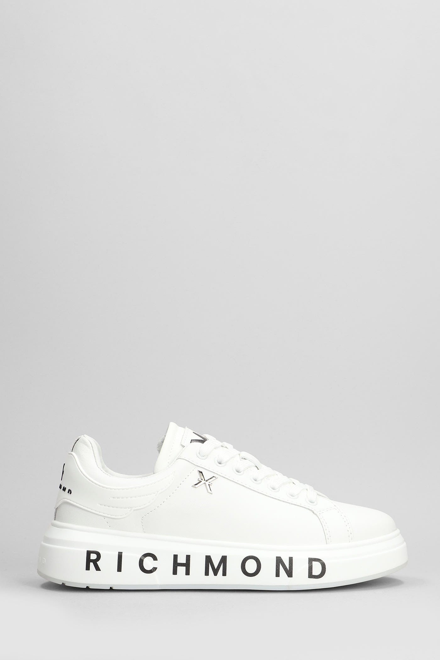 Sneakers In White Leather