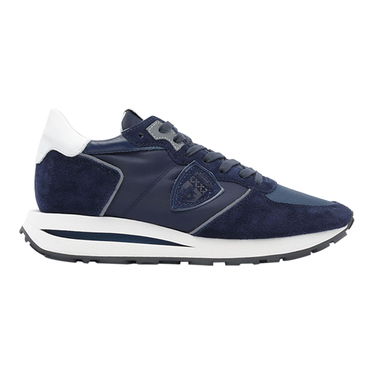 Philippe Model Tropez Haute Sneakers In Blue