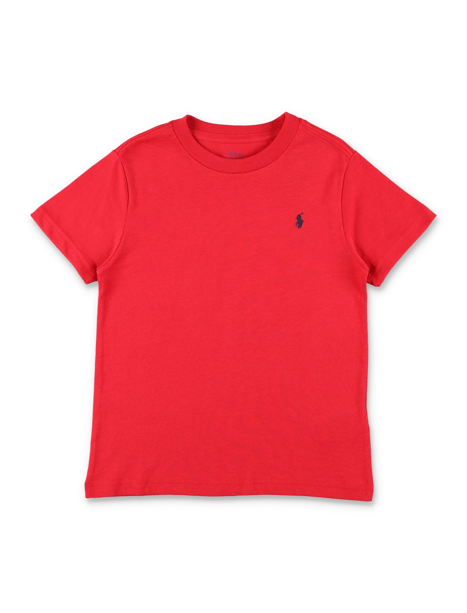 Shop Polo Ralph Lauren Classic Crewneck T-shirt In Red