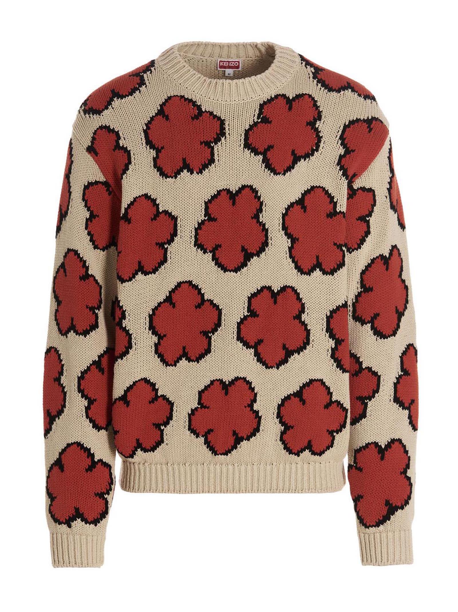 Kenzo All-over Boke Flower Sweater In Multicolor