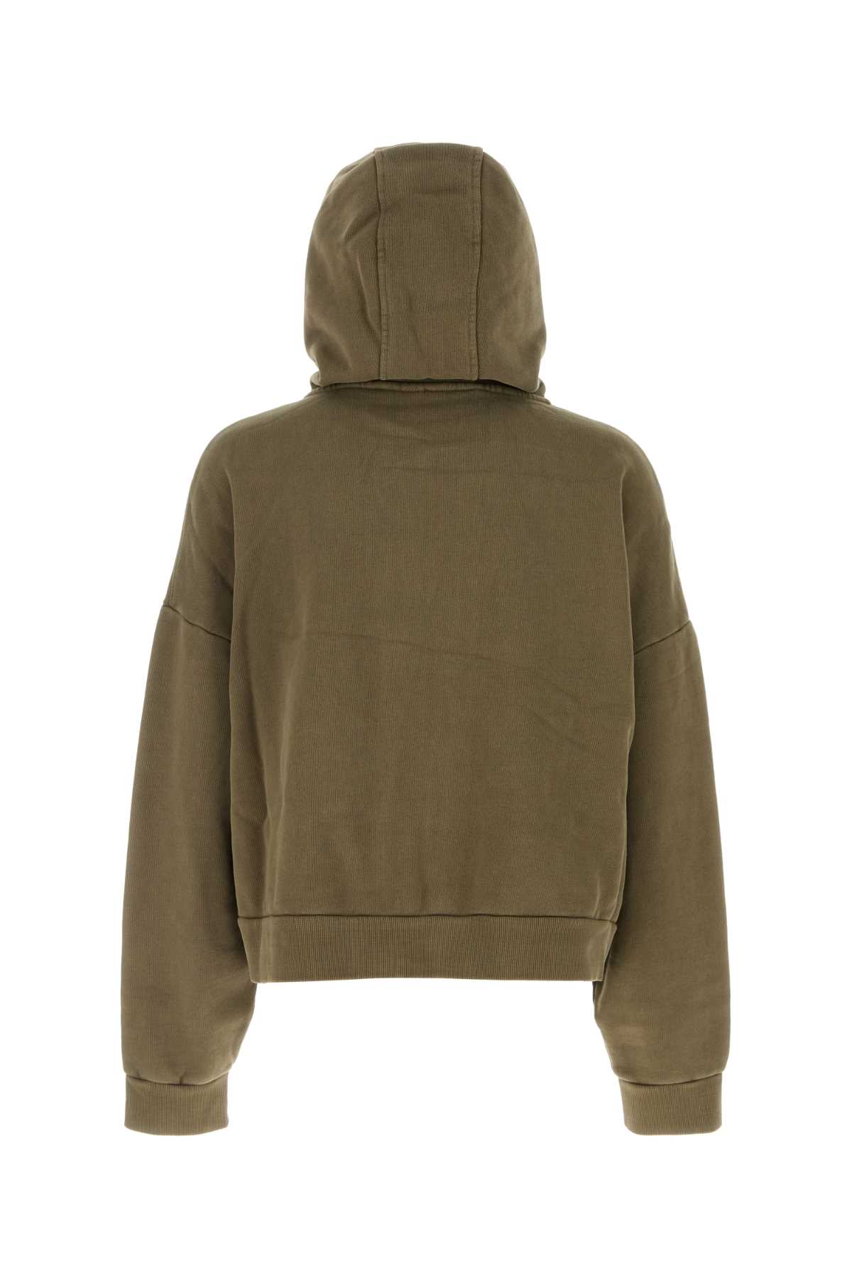 Entire Studios Army Green Cotton Oversize Sweatshirt
