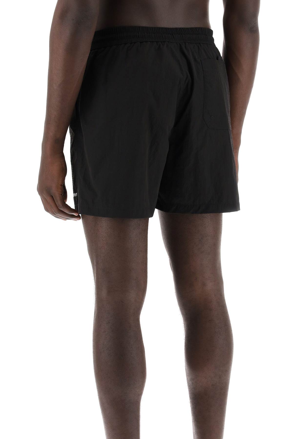 Shop Carhartt Tobes Swim Trunks For In Black White