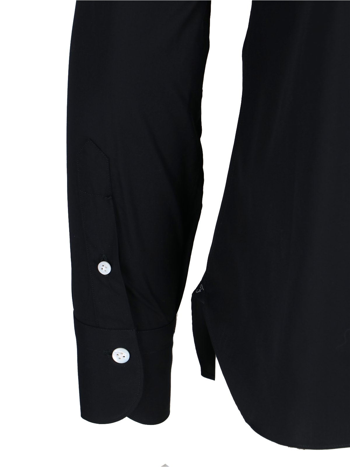 Finamore 1925 Finamore Shirts Black In Blue
