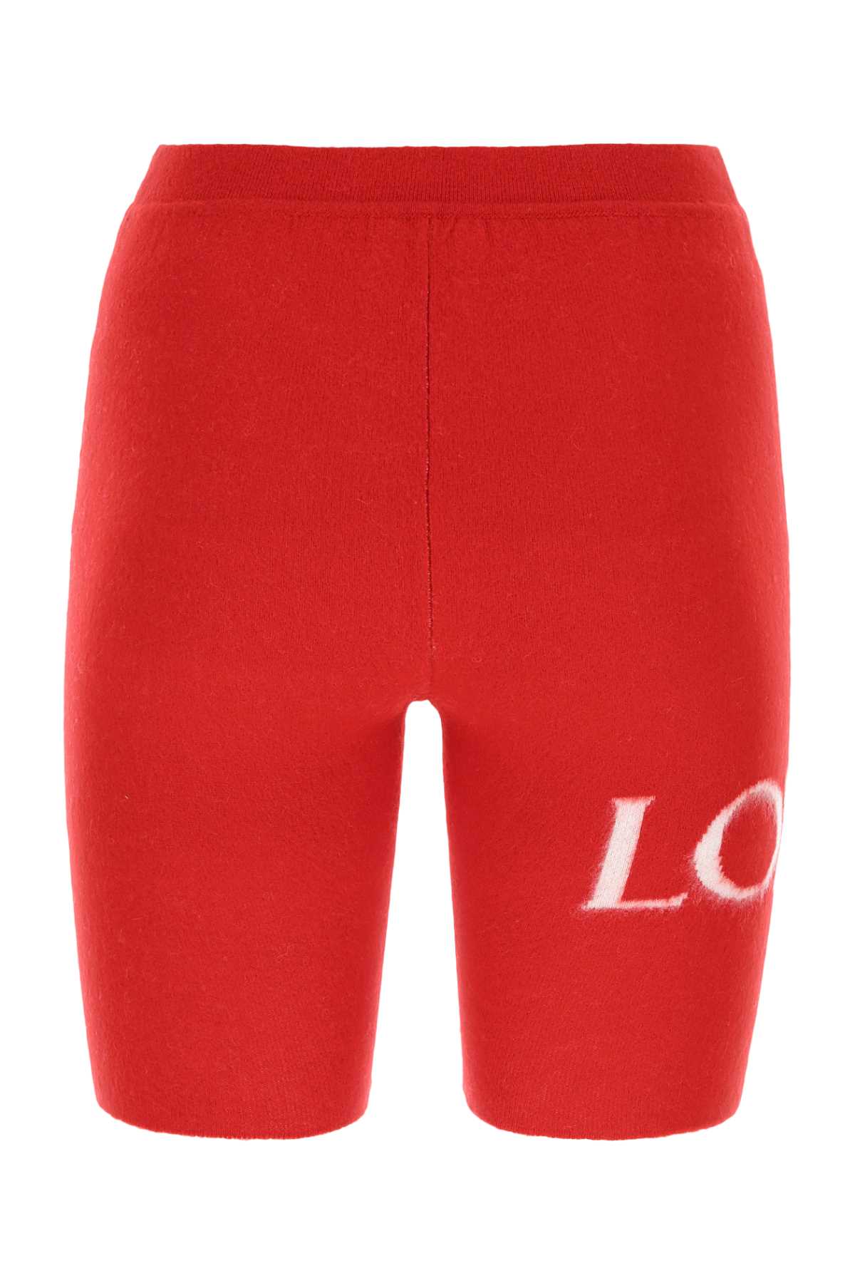 Shop Loewe Red Wool Blend Leggings