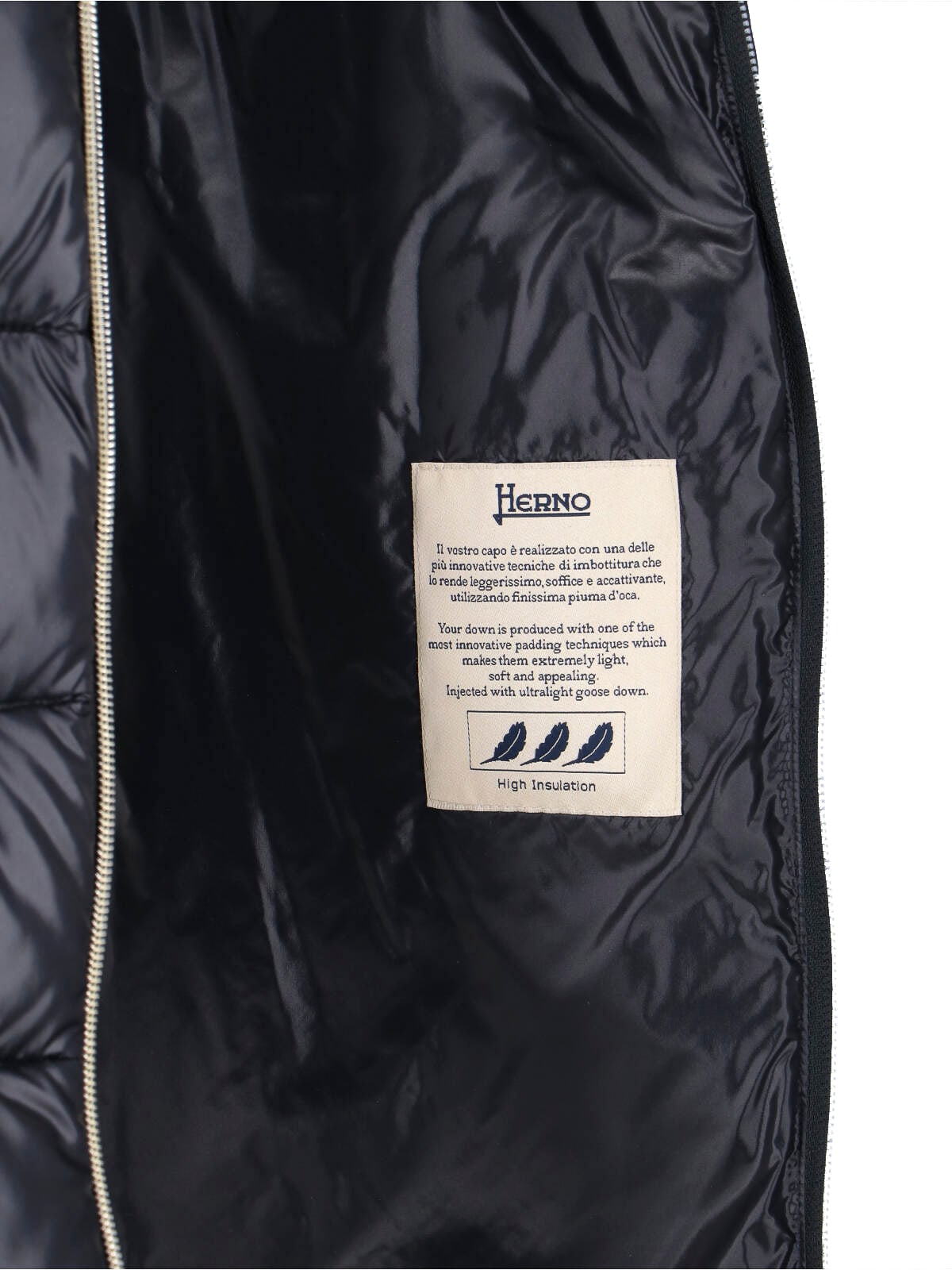 Herno Juanita Jacket By Semicouture In Blue