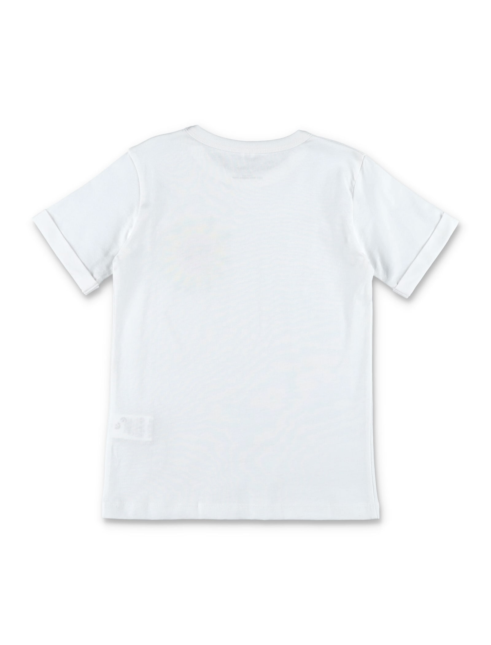 Shop Stella Mccartney Sunshine Badge T-shirt In White