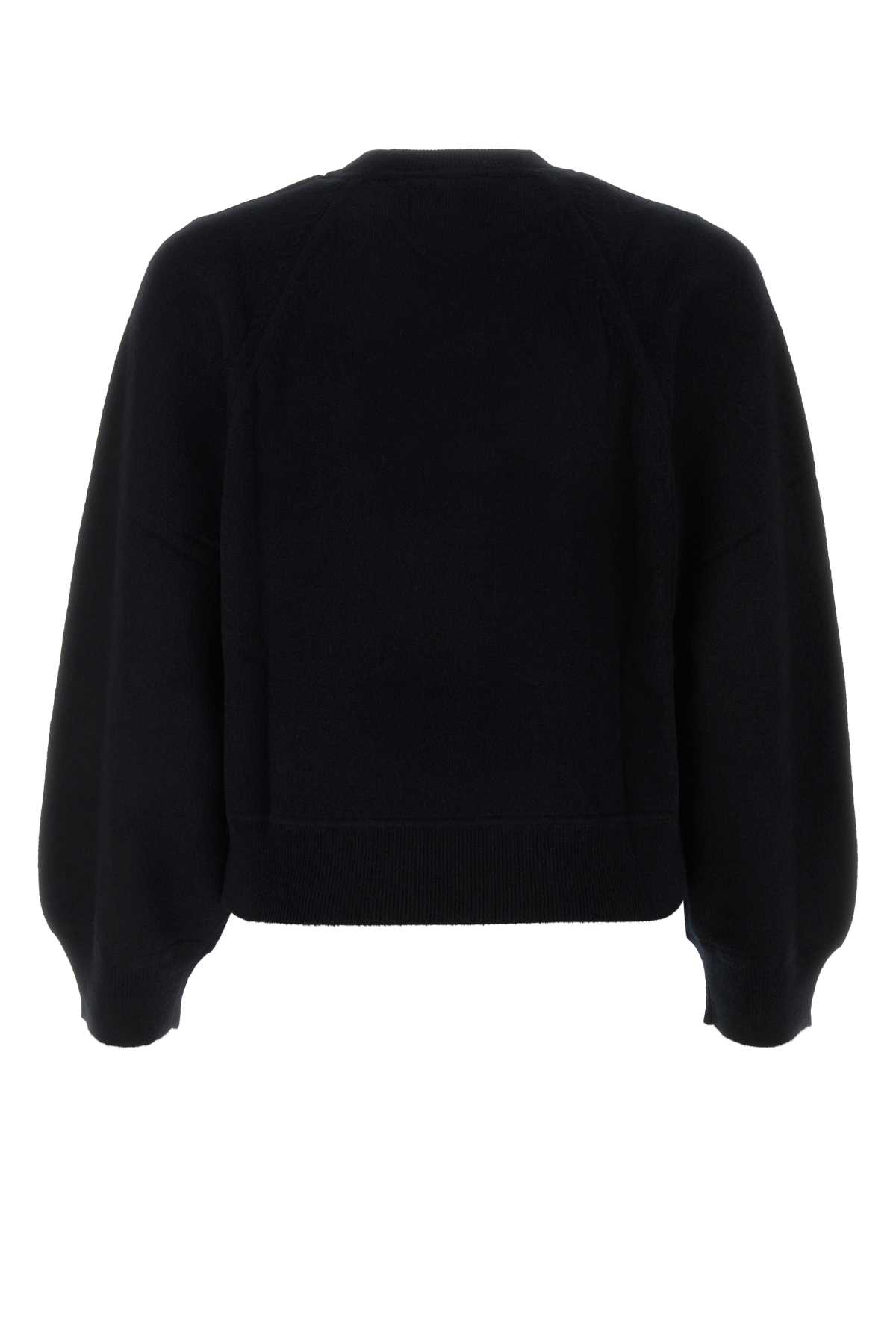 Shop Loulou Studio Black Cashmere Pemba Sweater