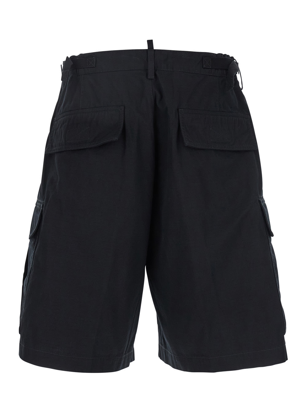 Dsquared2 Icon New Generation Big Boxer Jersey Shorts In Black