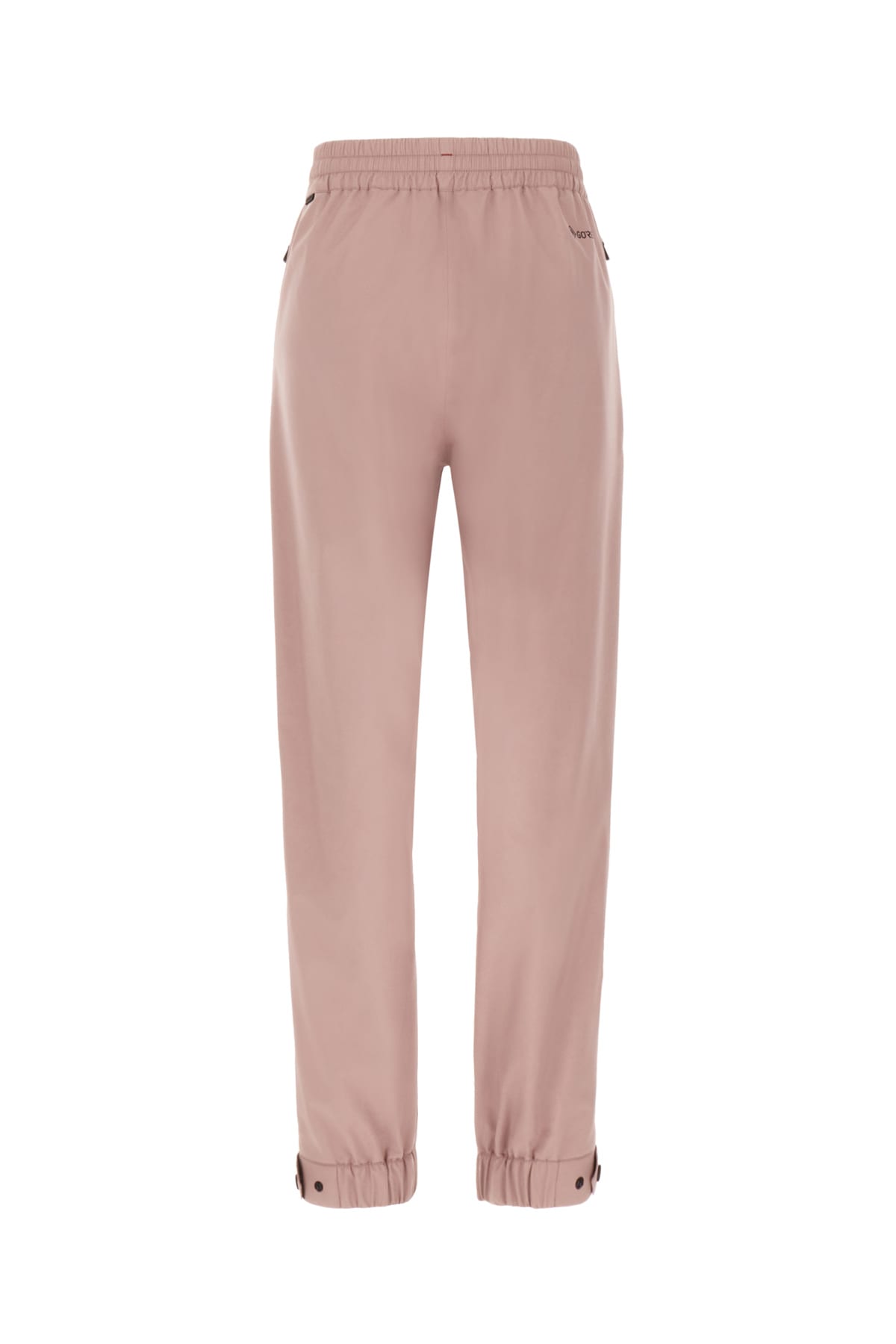 Shop Moncler Antiqued Pink Polyester Joggers