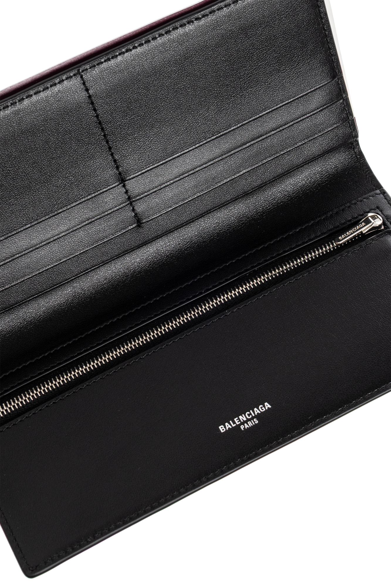 Balenciaga Travel Essentials And Wrist Strap In Gray