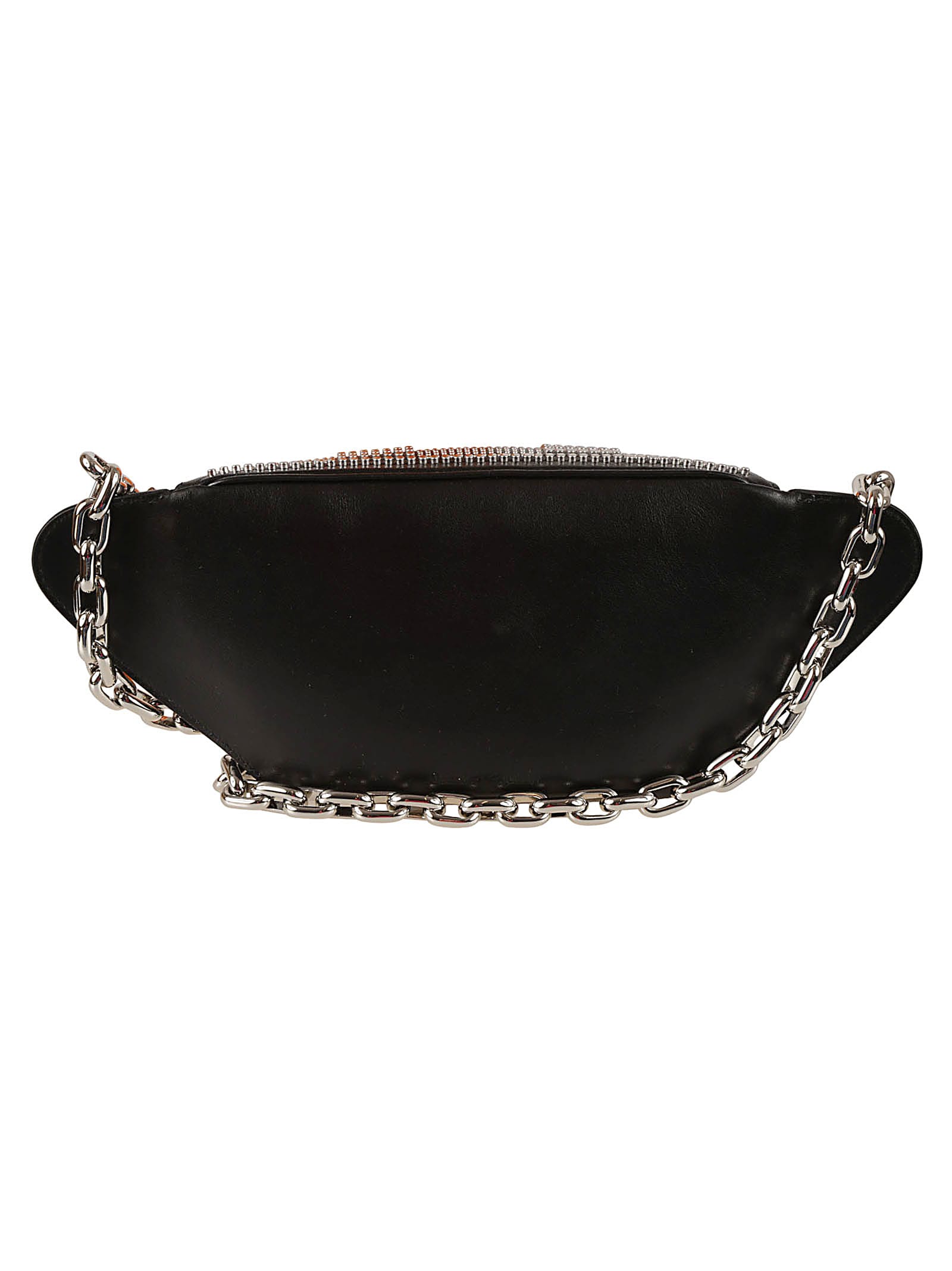 Shop Alexander Mcqueen Biker Bum Bag In Black